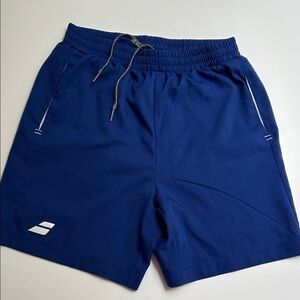 Boys Blue Blue Babolat Athletic Shorts 12-14 years